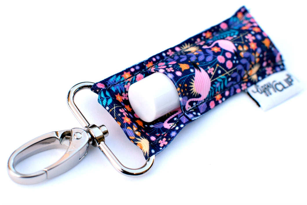 LippyClip® Floral Flamingos