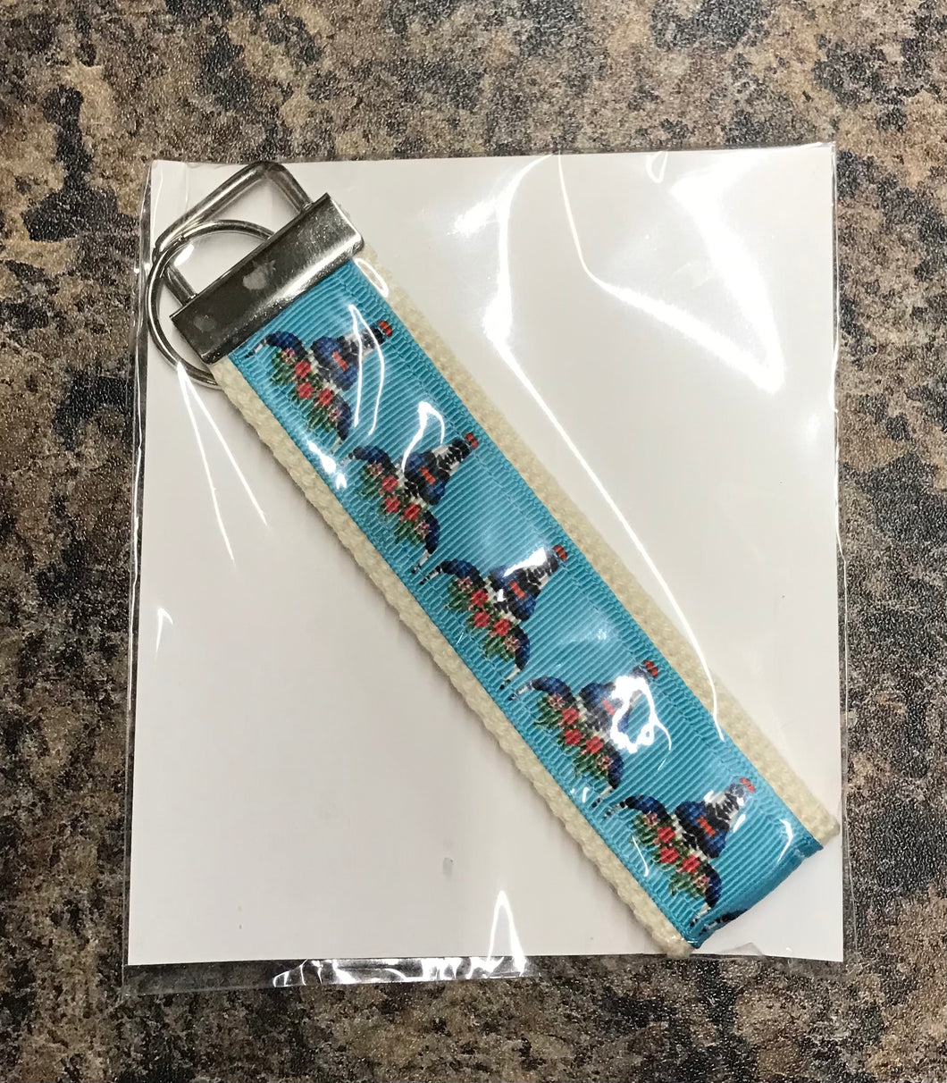 LippyClip® Keychain - Unicorn - White Border