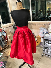 Taffeta High-low Skirt