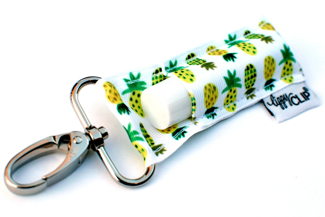 LippyClip® Watercolor Pineapples