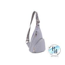 READY TO SHIP | Sling Bag With Leopard Strap
