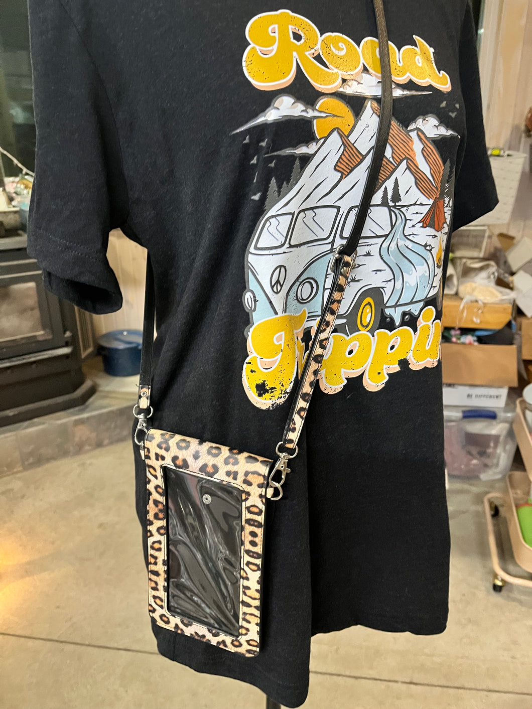 READY TO SHIP | See Through Phone Case With Shoulder Strap