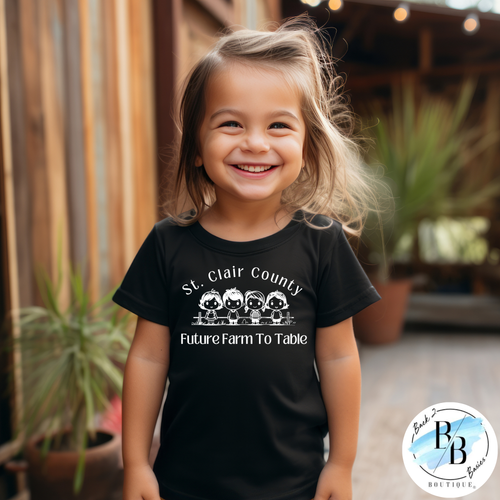 St. Clair County Future Farm to Table Merchandise - Toddler