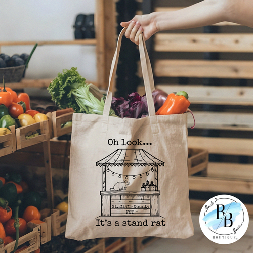 PREORDER | Rat Stand Collection | St. Clair County Farm To Table | Tote