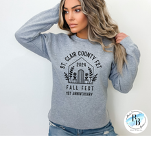 St. Clair County Farm to Table Merchandise - 1st Anniversary Edition - Gray with Black Ink