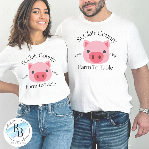 PREORDER | St. Clair County Farm To Table | Piggie Oink Oink | 2025 Line