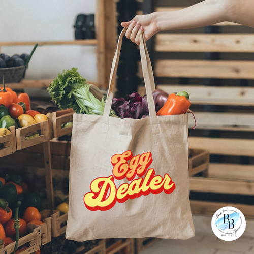 Support Your Local Egg Dealer - Tote