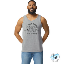 St. Clair County Farm to Table Merchandise - Baker/Maker Logo - Men's Tank Top