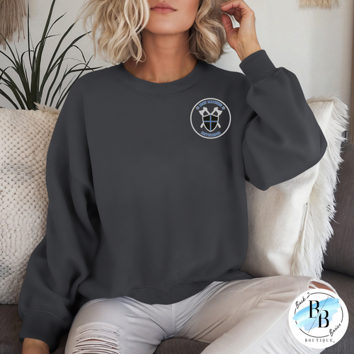 Iron Maidens 2025 Collection | Crew Neck Sweatshirt | Dark Grey