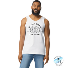 St. Clair County Farm to Table Merchandise - Baker/Maker Logo - Men's Tank Top