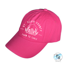 St. Clair County Farm to Table Merchandise - Cotton Hat - Farm To Table Logos