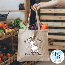 St. Clair County Farm to Table Merchandise - 2025 Merch Launch - Tote Bag