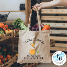 St. Clair County Farm to Table Merchandise - 2025 Merch Launch - Tote Bag