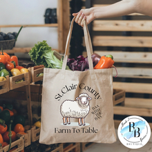 St. Clair County Farm to Table Merchandise - 2025 Merch Launch - Tote Bag