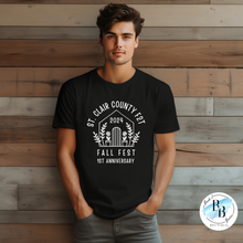 St. Clair County Farm to Table Merchandise - 1st Anniversary Edition - Black with White Ink