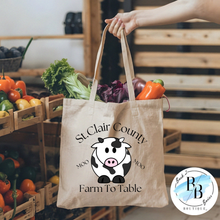 St. Clair County Farm to Table Merchandise - 2025 Merch Launch - Tote Bag