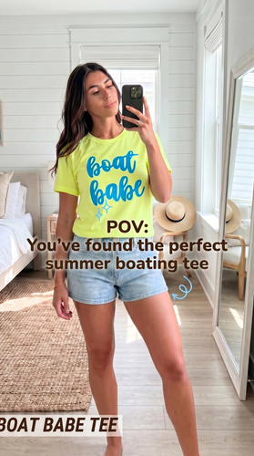 Boat Babe Tee