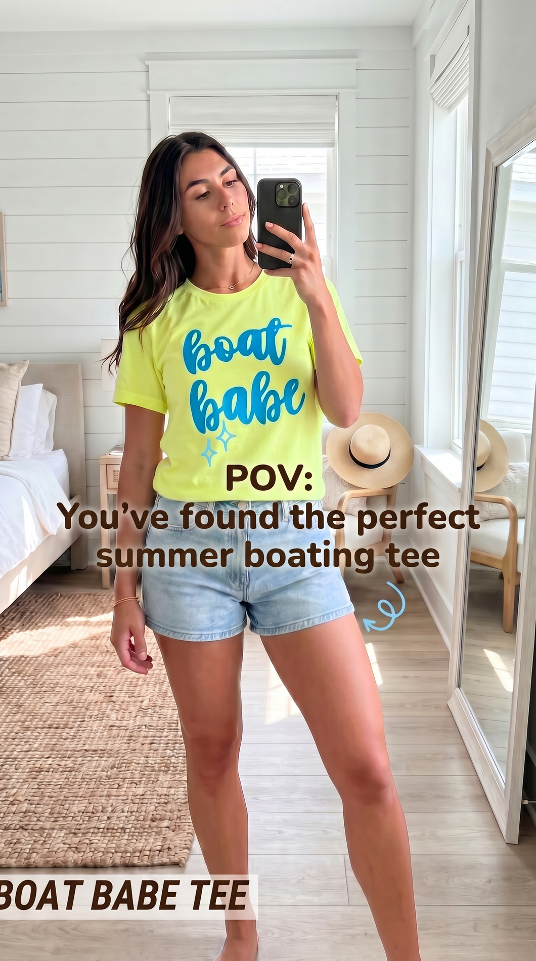 Boat Babe Tee