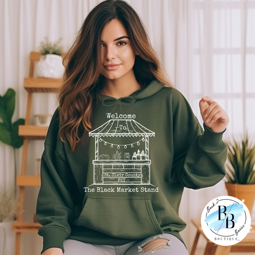 PREORDER | Black Market Collection | St. Clair County Farm To Table | Military Green