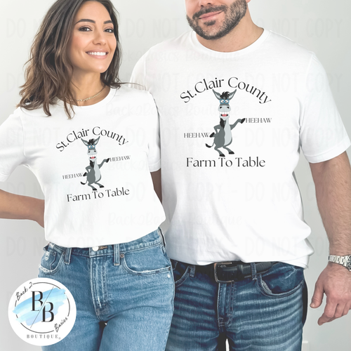 PREORDER | St. Clair County Farm To Table | Donkey | 2025 Line