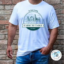 St. Clair County Farm to Table Merchandise - Barn Logo