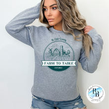 St. Clair County Farm to Table Merchandise - Barn Logo