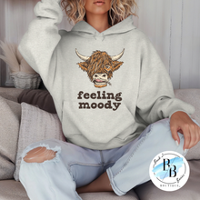 Highland Cow - Feeling Moody - Hoodie