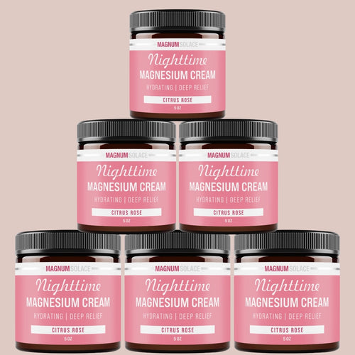 Nighttime Magnesium Cream Citrus Rose