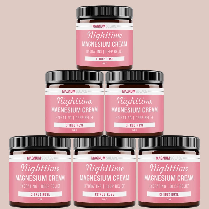Nighttime Magnesium Cream Citrus Rose