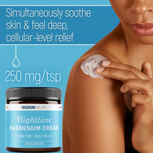 Nighttime Magnesium Cream Jasmine or Unscented