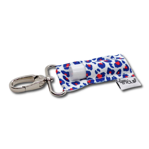 LippyClip® Patriotic Leopard Lip Balm Holder