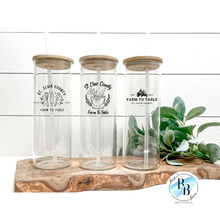 Ready To Ship | St. Clair County Farm to Table 25oz Glass Can