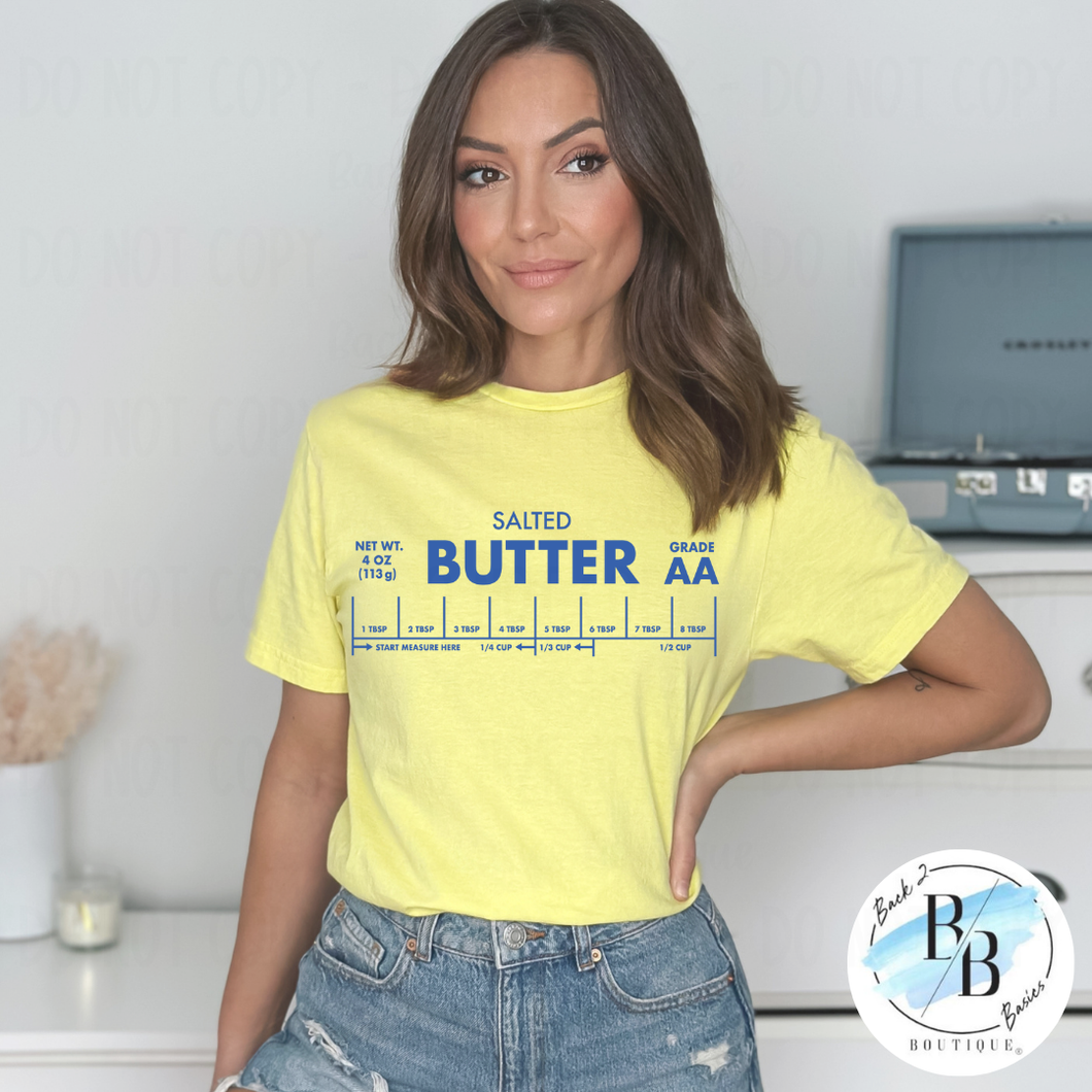 PREORDER | Salted Butter Short Sleeve Tee