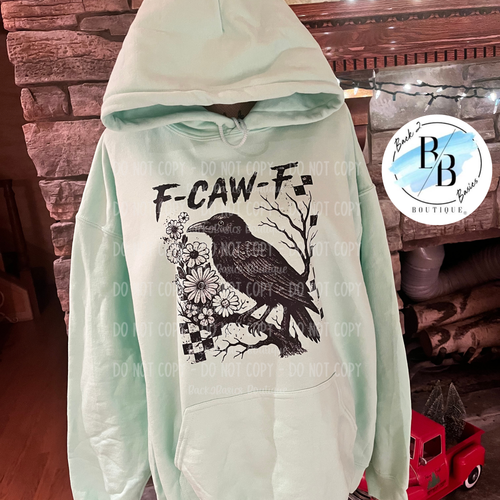 F-CAW-F Mint Hoodie