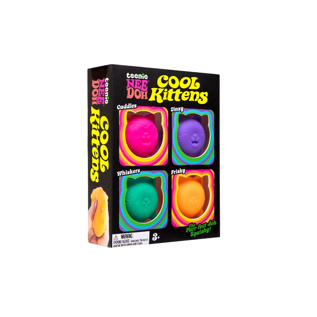 *PRE-ORDER* NEEDOH Teenie Cool Kittens - 4 Pack