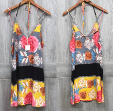 Floral Mini Dress in Sunflower