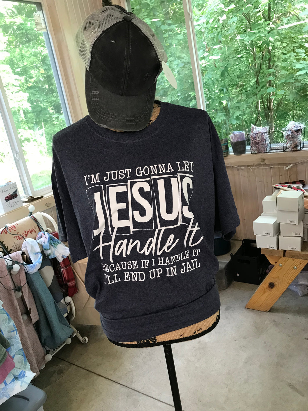 I'm just gonna let Jesus Handle It...