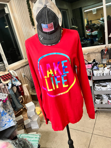 Lake Life Long Sleeve Tee
