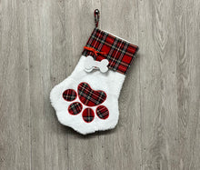 Ready To Ship | Buffalo Plaid Pet Stockings