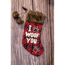 Ready To Ship | Buffalo Plaid Pet Stockings