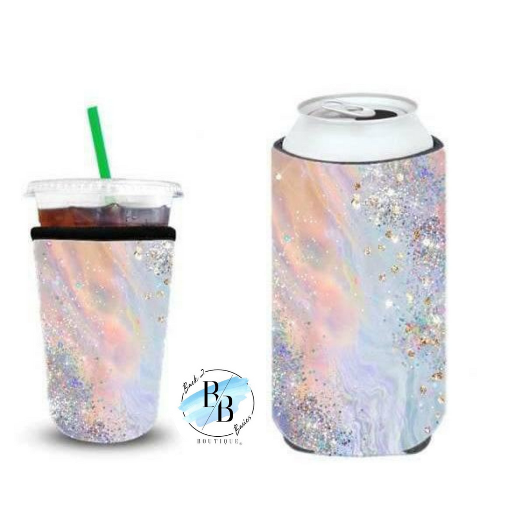 Shimmer Tall Slim Can Koozie