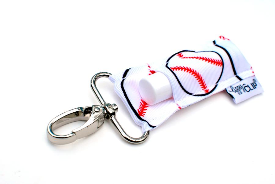 LippyClip® Baseball - Red & White