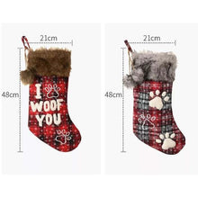 Ready To Ship | Buffalo Plaid Pet Stockings