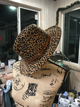 Fedora Felt Hats Leopard/Leopard Stripe
