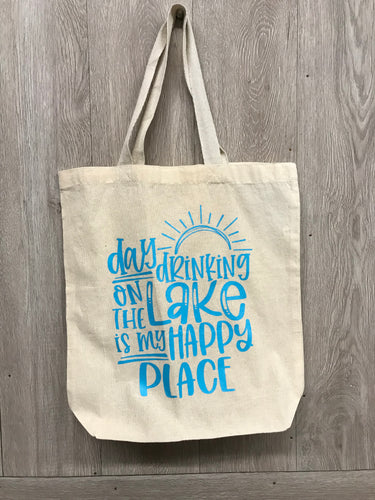 Day Drinking Canvas Tote Bag