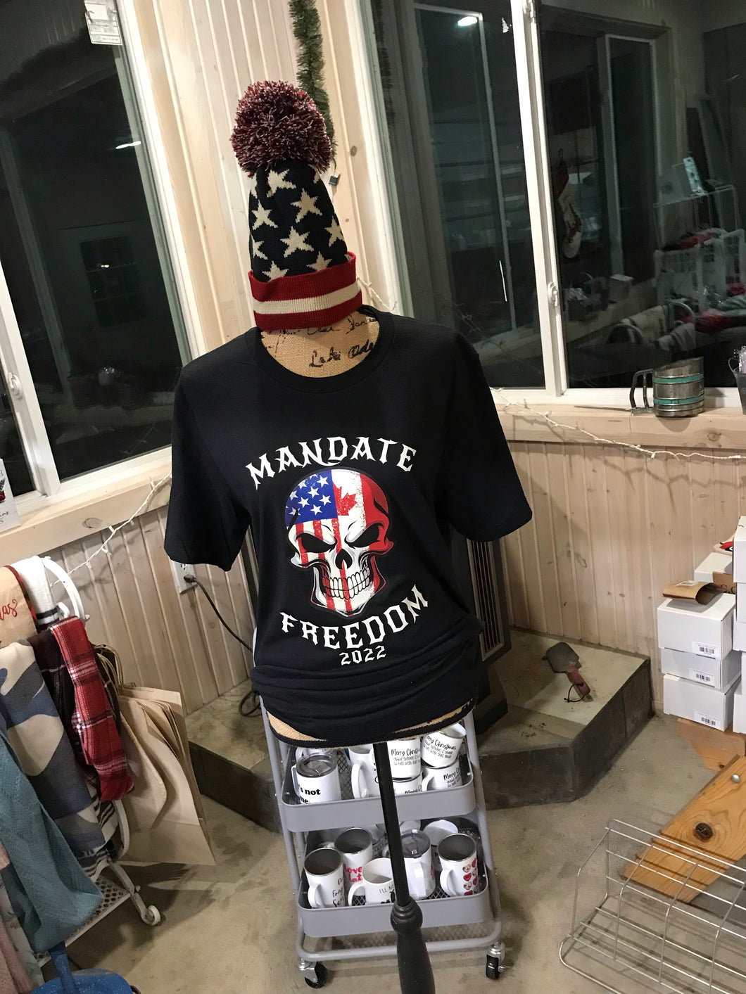 Mandate Freedom Canada/USA Short Sleeve Tee