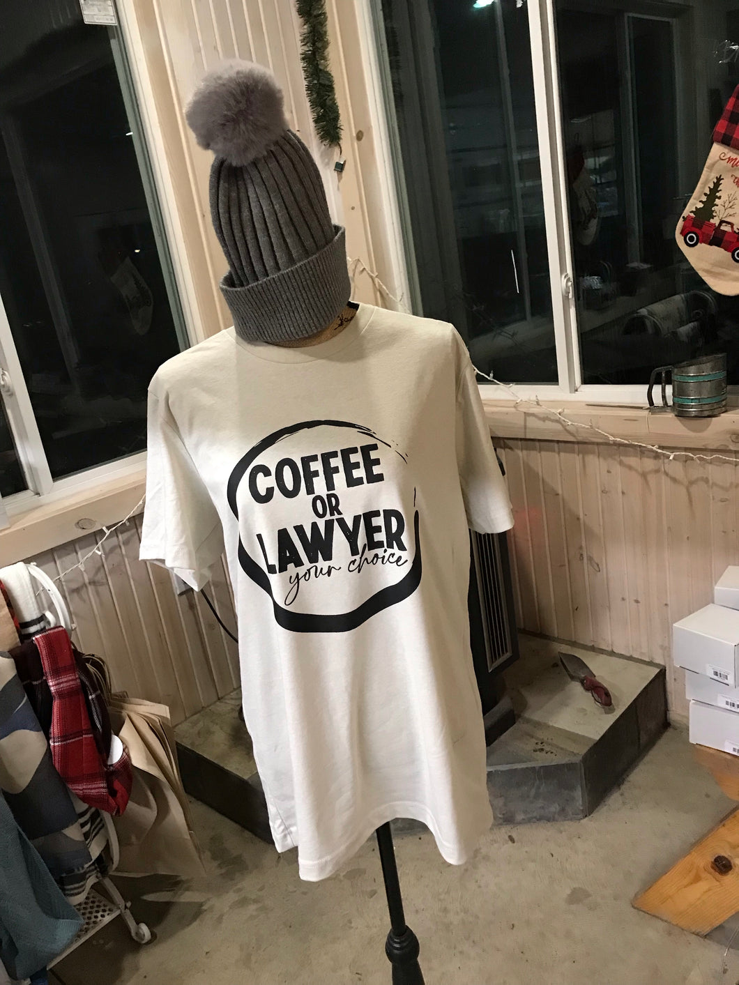 Coffee or Lawyer Short Sleeve Tee