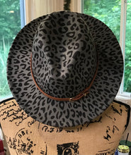 Fedora Felt Hats Leopard/Leopard Stripe