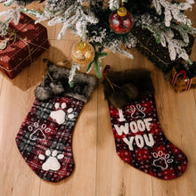 Ready To Ship | Buffalo Plaid Pet Stockings