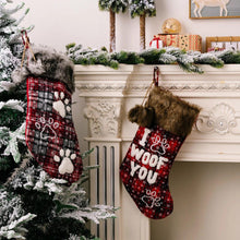 Ready To Ship | Buffalo Plaid Pet Stockings